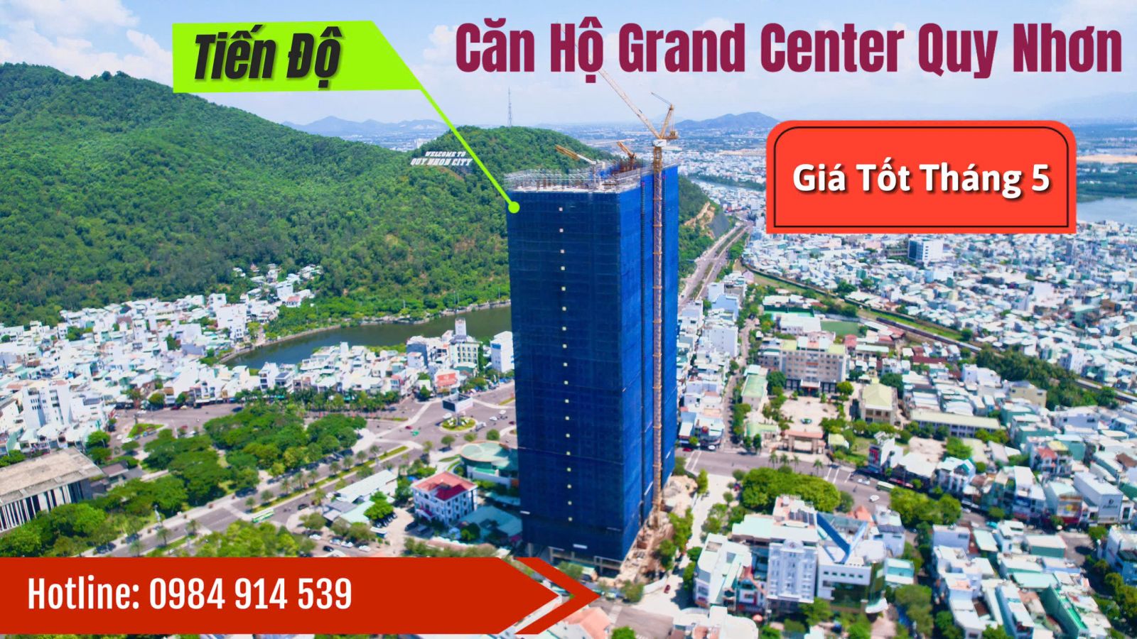 Tiến Độ Dự Án Căn Hộ Grand Center Quy Nhơn [Tháng 05/2025]