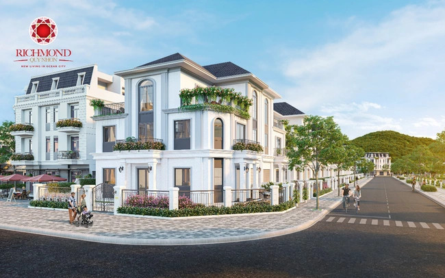 Dự án nhà phố Richmond Quy Nhơn